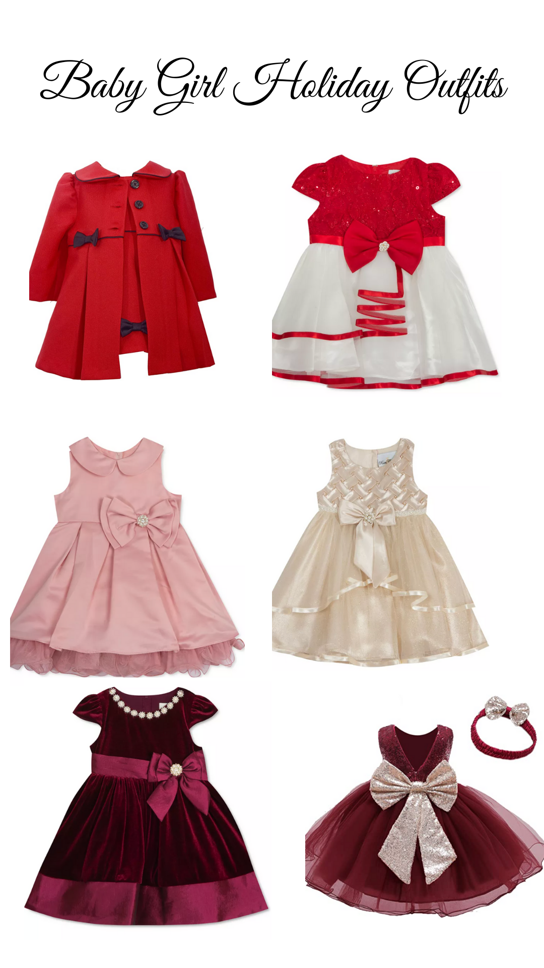 Baby Girl Holiday Outfits