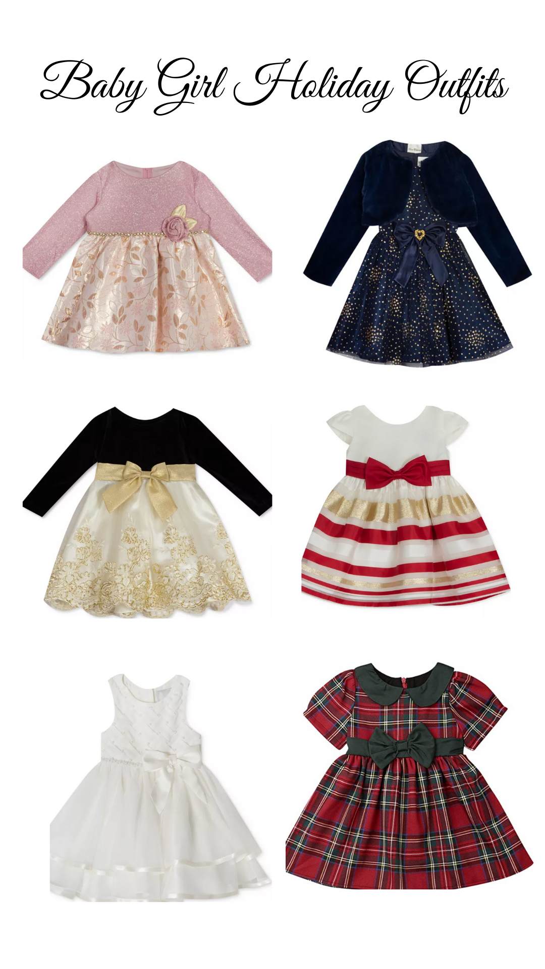 Baby Girl Holiday Outfits