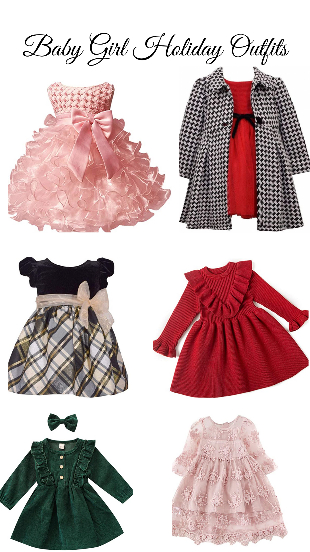 Baby Girl Holiday Outfits