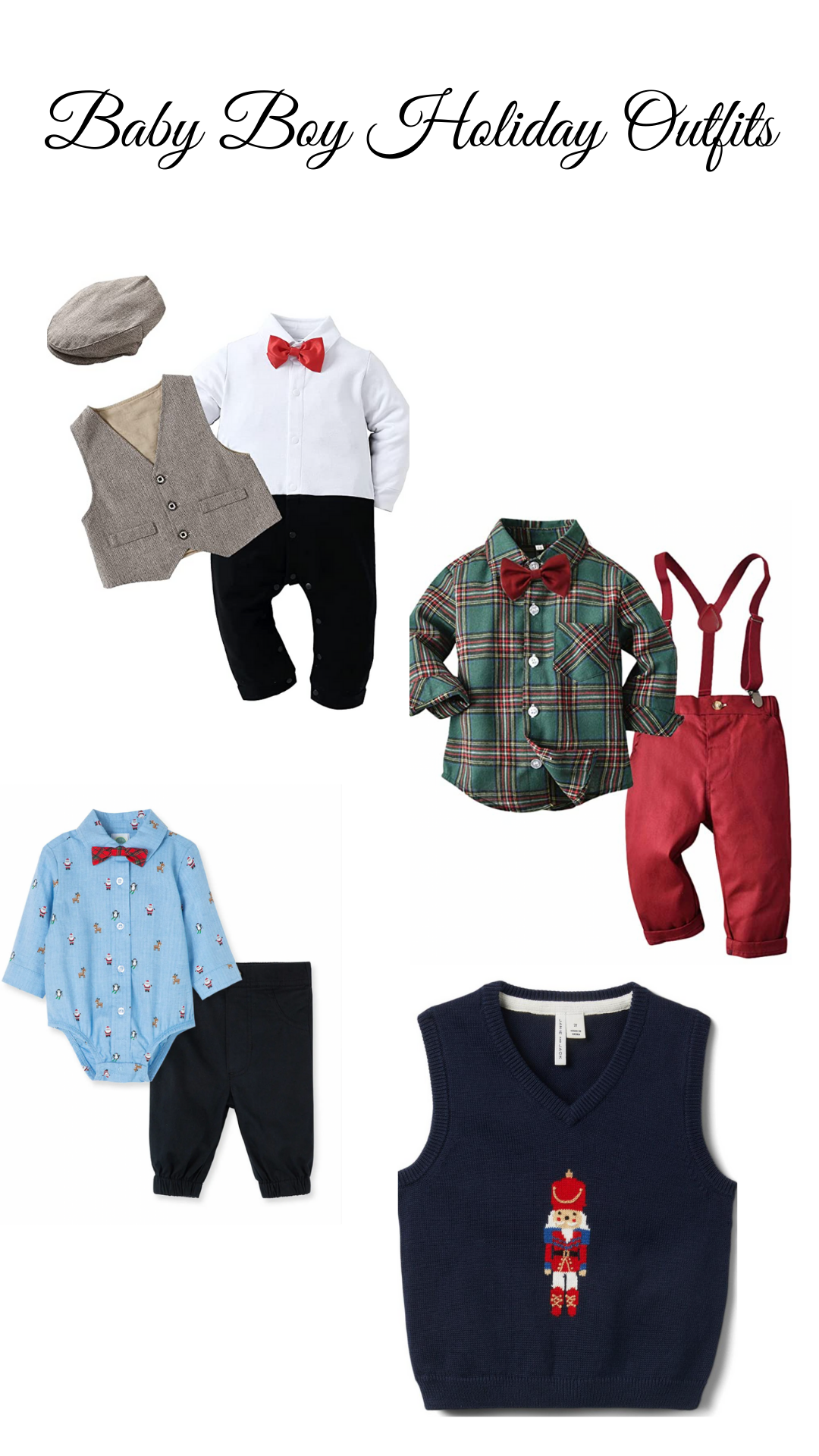 Baby Boy Holiday Outfits