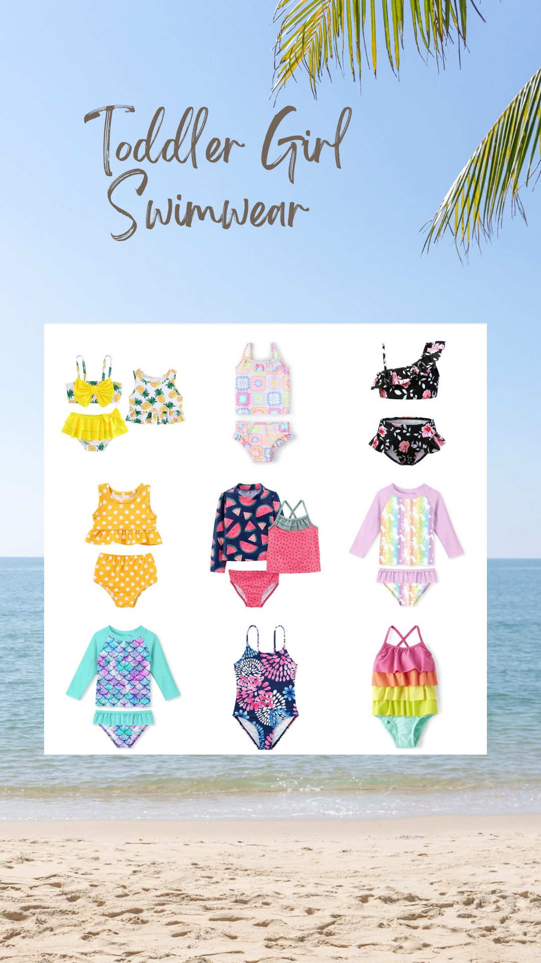 Toddler Girl Swimwear 2023 | Ash-and-Aaira