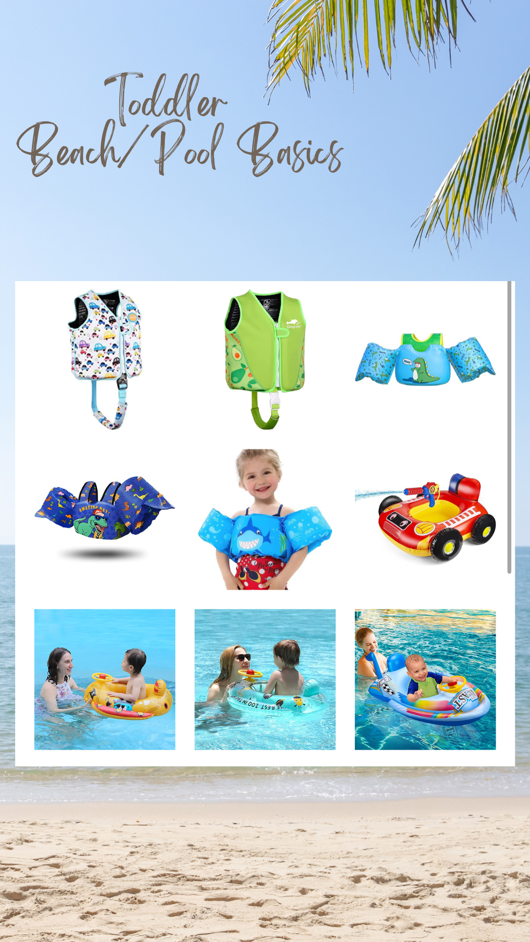 Beach & Pool basics for kids 2023 | Ash-and-Aaira