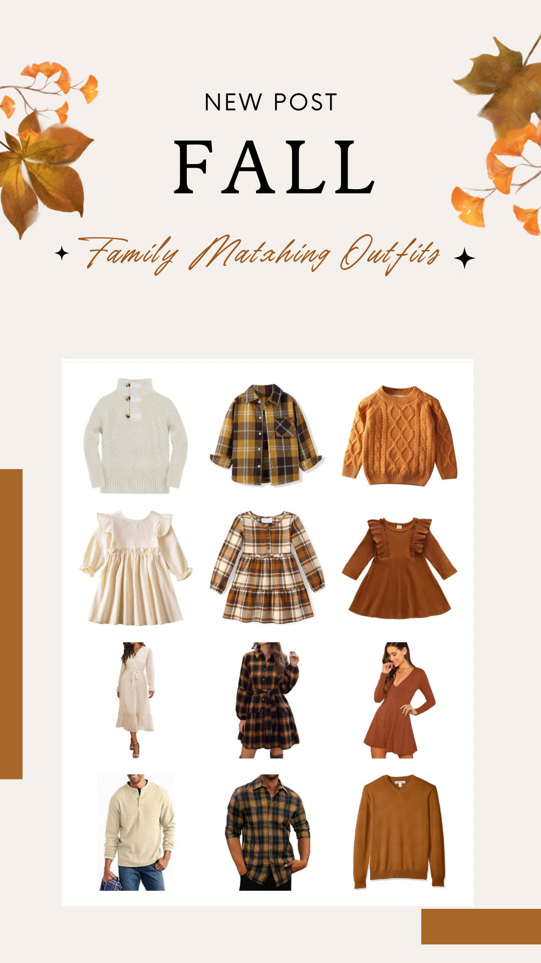 Fall Mini Blog Series - Family Matching Outfits 2