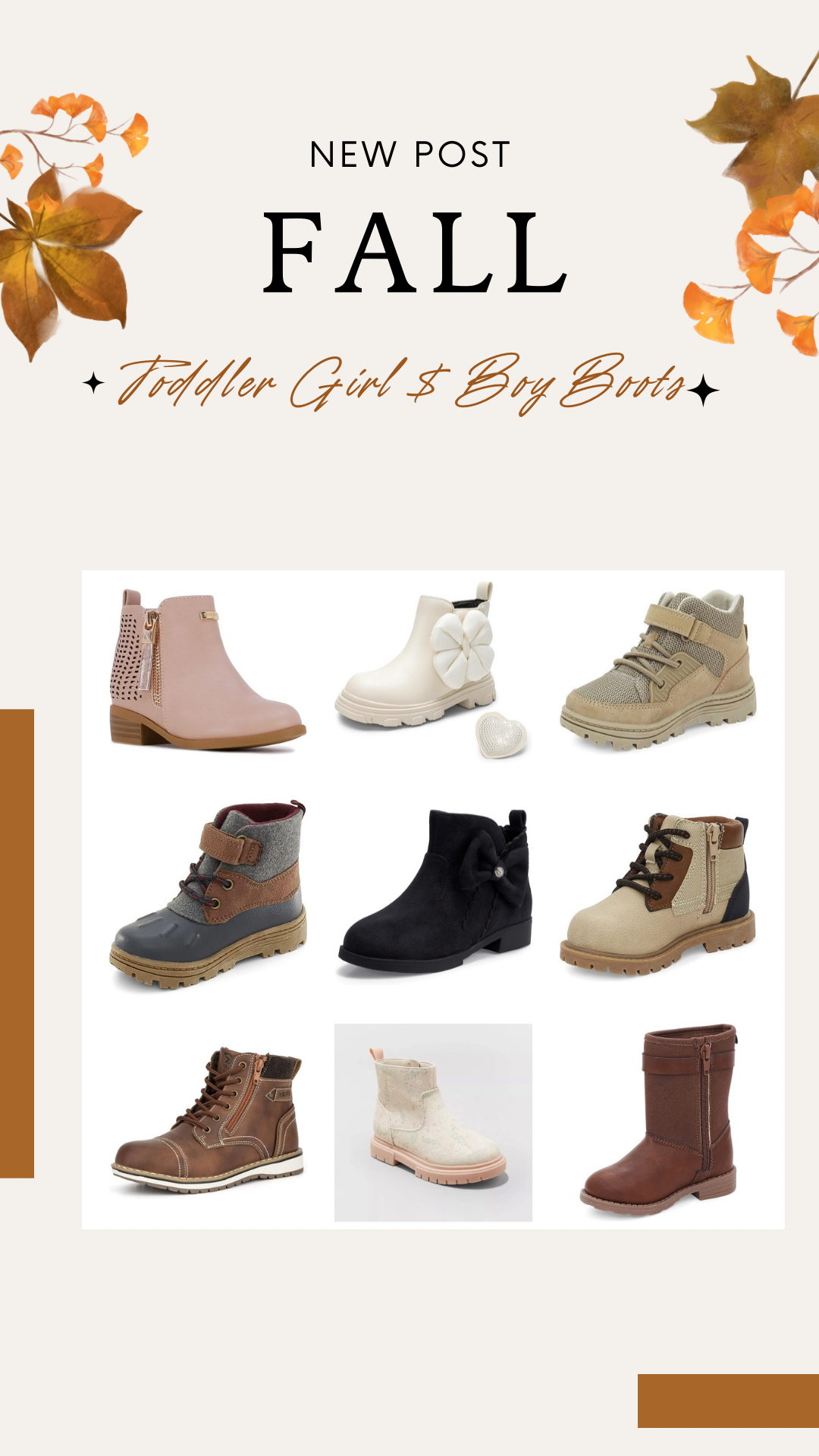 Fall Mini Blog Series - Toddler Shoes