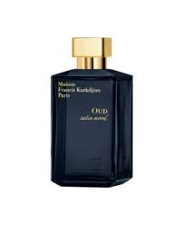Maison Francis Kurkdjian Oud Satin Mood in its dark amber bottle