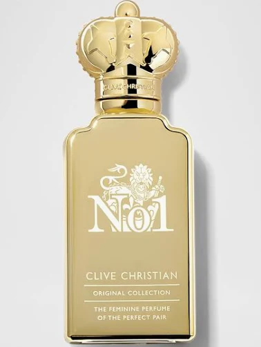Clive Christian No.1 Feminine in its faceted crystal bottle