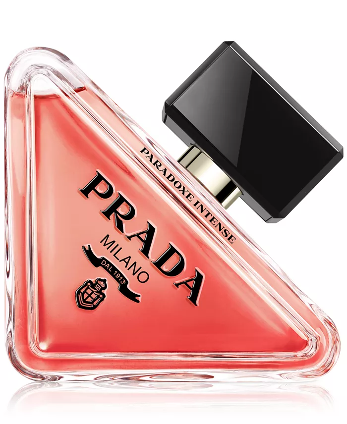 Prada Paradoxe Intense in its triangular refillable bottle